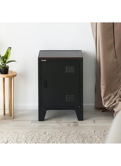 RIGID Steel Mini Locker with Key Lock Black 61x40x30cm  - Image 4