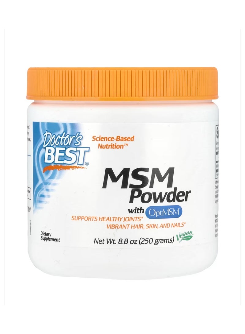 Doctor's Best MSM Powder with OptiMSM 8.8 oz (250 g) - Image 1