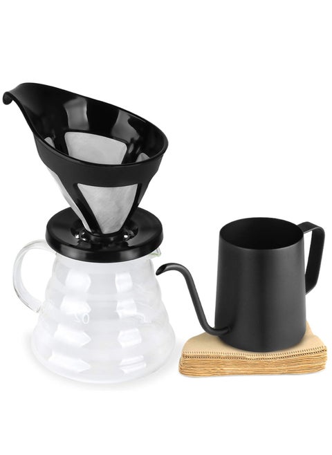 Pour Over Coffee Maker Set