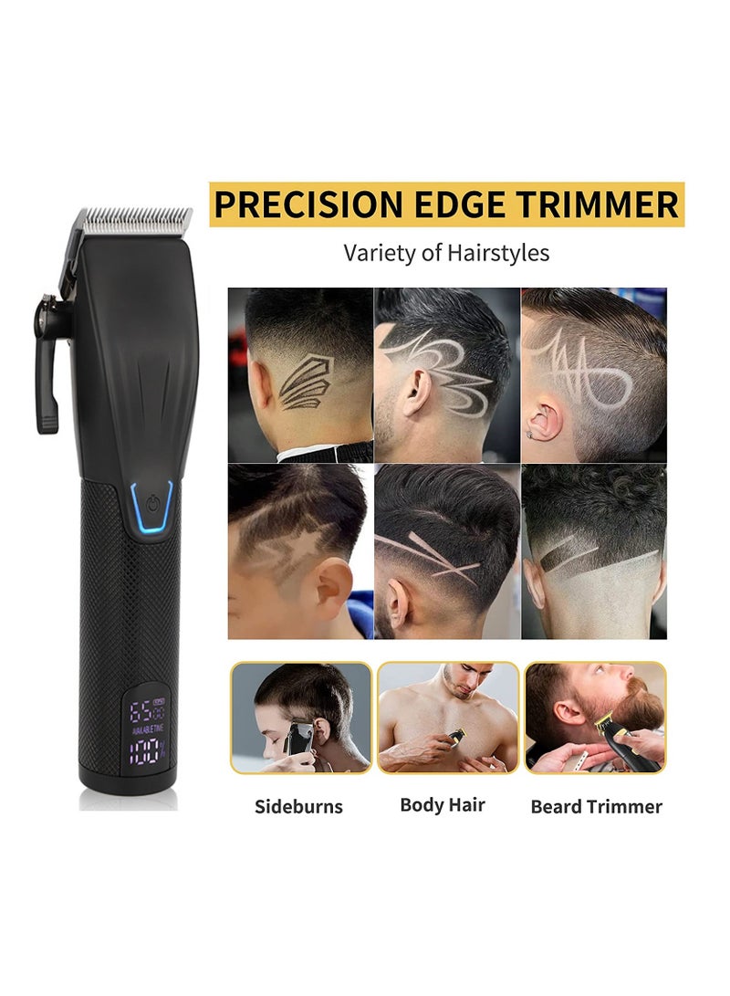 21 in 1 Hair Clippers for Men Professional Hair Cutting Kit Beard Trimmer Barbers Men Rechargeable Grooming Kit - Image 5