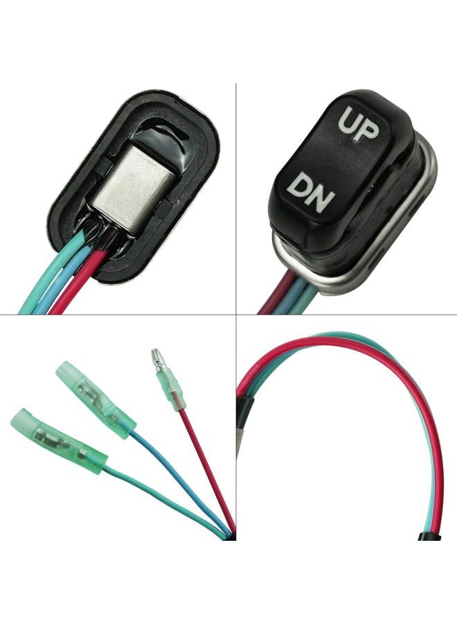 gradora Power Boat Tilt Trim Switch Replacement for Mercury Mariner Outboard Remote Control Box 87-18286A43 87-18286A26 - Image 2