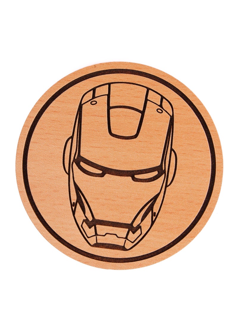 Laser Crafts Laser Crafts Iron man Coaster Wood 