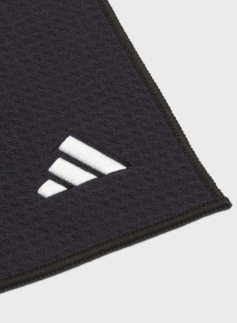 Adidas منشفة اللاعبين سوداء - Image 5