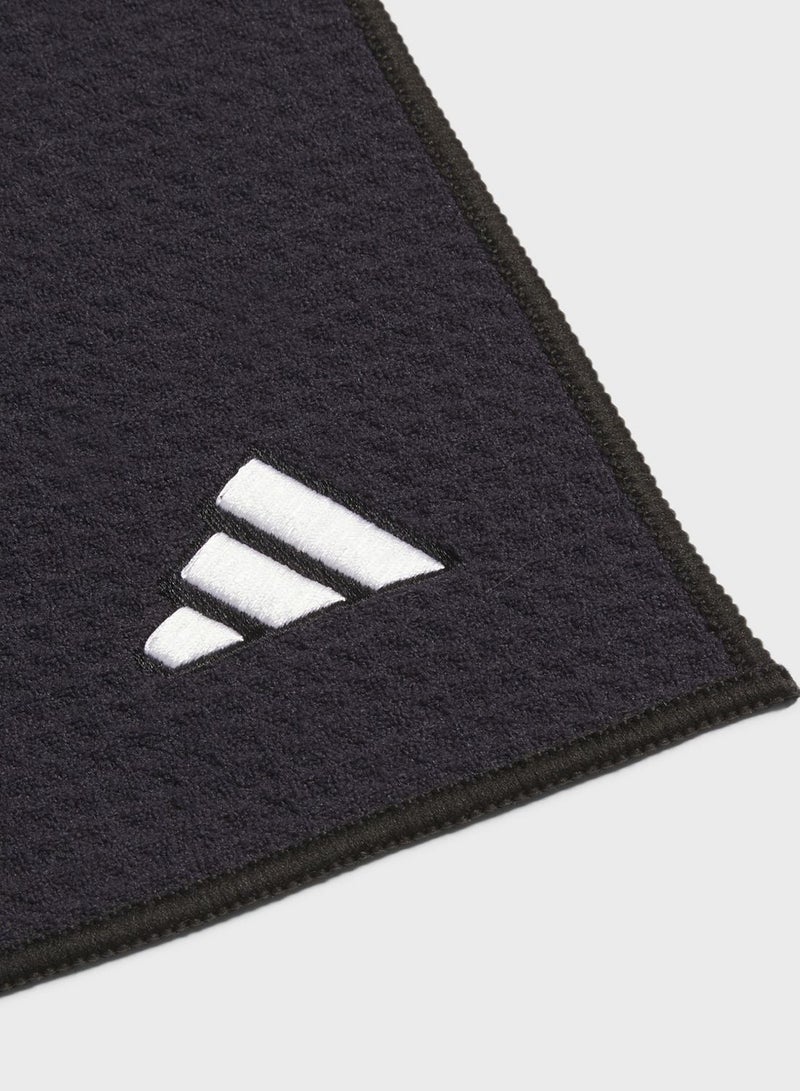 Adidas منشفة اللاعبين سوداء - Image 2