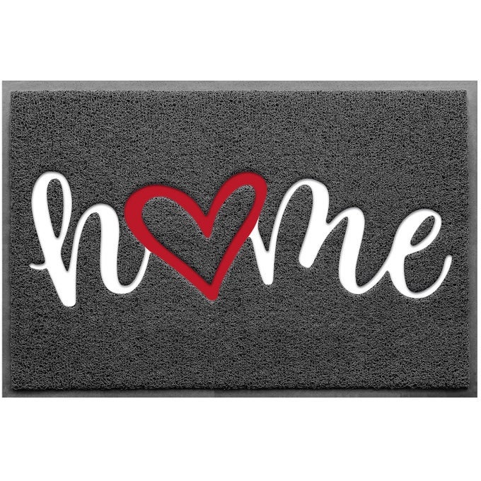 DOOR MAT HOME WELCOME MATS OUTDOOR AND INDOOR HEAVYDUTY LOWPROFILE NONSLIP DURABLE FRONT WELCOME MAT DOORMAT FOR HOME ENTRANCE OUTSIDE ENTRY YARD FLOOR PATIO 35X24 GREY