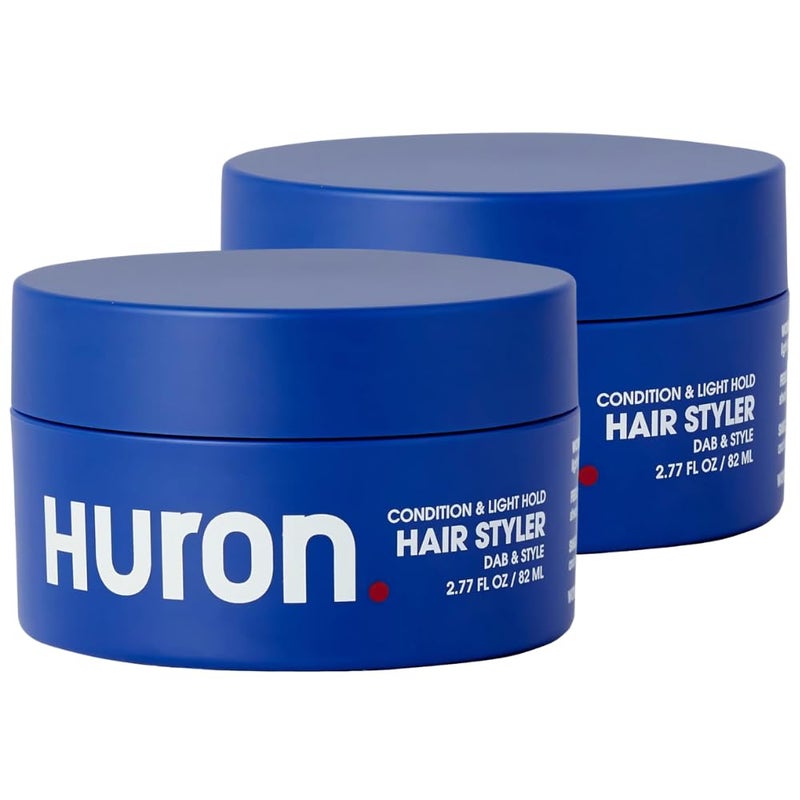 Huron - Men's Versatile Grooming Cream with Light Hold & Matte Finish. Fresh, Clean Scent. 100% Vegan. 2.7 oz. - Image 1