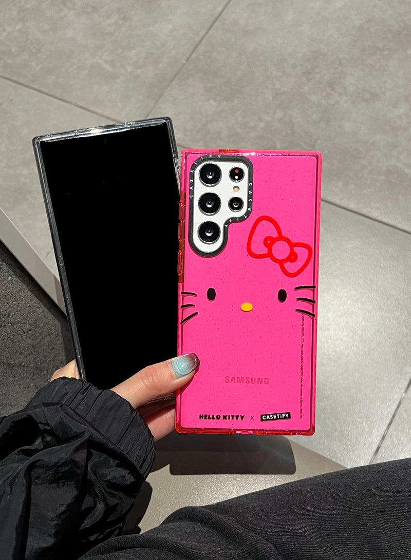 كاستيفي سحر أيقوني: حافظة سامسونج جالاكسي S24 الترا "Hello Kitty". - Image 3