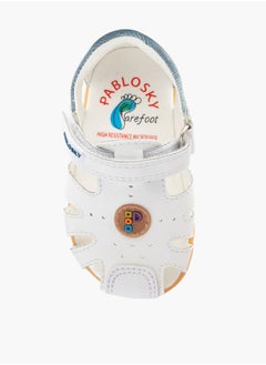 Pablosky Boys' Strap Sandals with Hook and Loop Closure  - Image 4