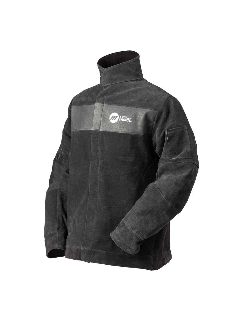 MILLER Welding Jacket XL 30 L Gray Leather  - Image 1