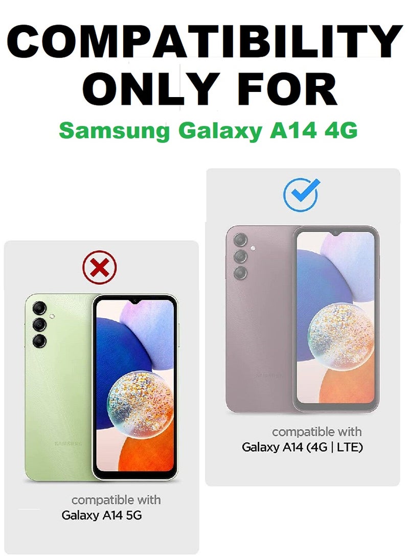 we3 Tempered Glass Screen Protector Anti-Spy Privacy Designed For Samsung Galaxy A14 4G Full Screen Coverage And Bubble Free - Image 3