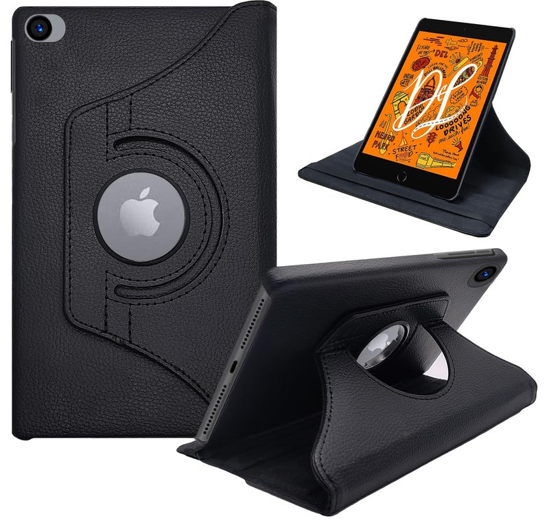 CEDO iPad Air/Air 2 / iPad Pro 9.7 inch (2016) Flip Cover | Leather Finish | 360 Degree Rotate Back Cover | Shockproof Back Cover Case for iPad Air/Air 2nd Gen/iPad Pro (9.7 inch) (2016) (Black) - Image 1