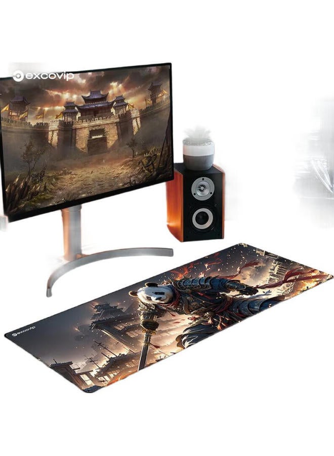 Exco Panda Legion Gaming Mouse Pad Large Desk Mat With Edge Binding, Thickened Student Home Pad, Computer Office Mat, Keyboard Pad Large Size With Edge Binding 0449 - Image 3