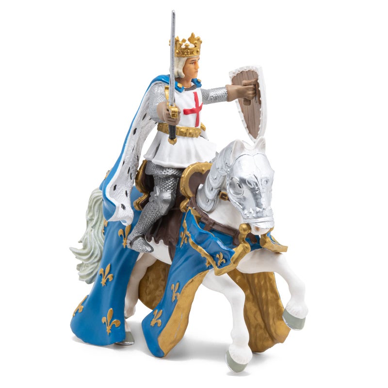 Papo Saint Louis and His Horse Toy Figure - Image 5