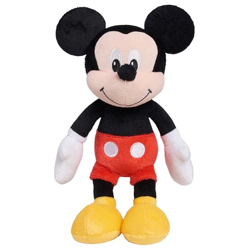 Just Play Disney Junior Mickey Mouse Bean Plush Mickey Mouse Stuffed Animal, Kids Toys for Ages 2 Up by Just Play - Image 1