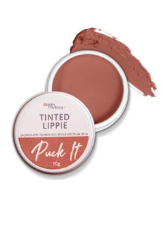 Earth Rhythm Earth Rhythm Tinted Lip Balm and Cheek Tint with SPF30   Ahoy There Nourishes and Hydrates Dry Chapped Lips  Provides UV Protection  with Shea Butter and Almond Oil Chemical and Paraben free  10 gm  - Image 1
