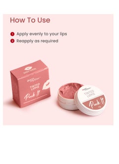 Earth Rhythm Earth Rhythm Tinted Lip Balm and Cheek Tint with SPF30   Ahoy There Nourishes and Hydrates Dry Chapped Lips  Provides UV Protection  with Shea Butter and Almond Oil Chemical and Paraben free  10 gm  - Image 5