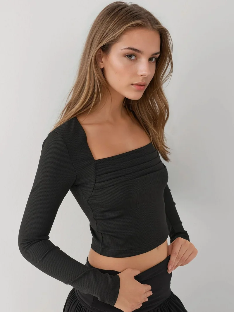 HICCUP Ruched Top