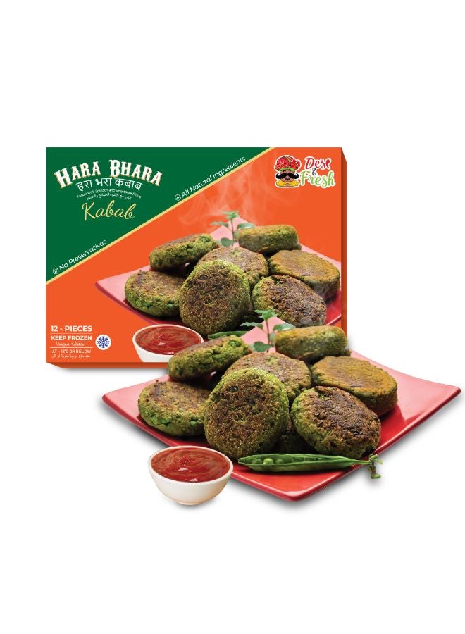 Hara Bhara Kabab with Sauce