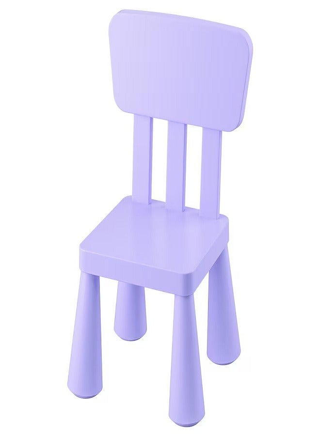 Generic Children's chair, indoor/outdoor/purple  - Image 1