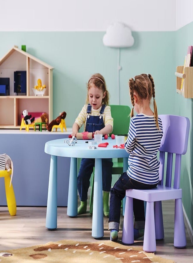Generic Children's chair, indoor/outdoor/purple  - Image 2