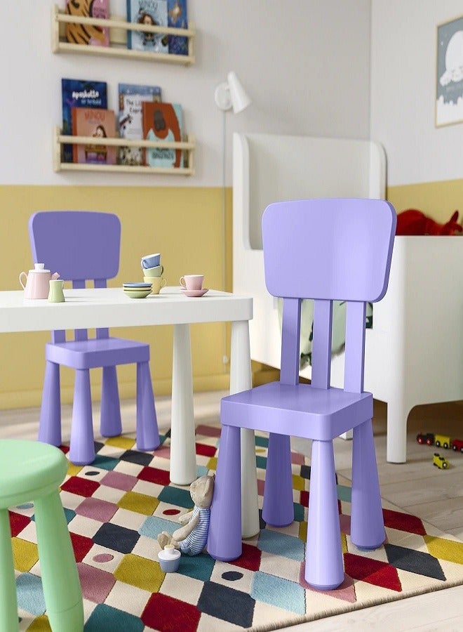 Generic Children's chair, indoor/outdoor/purple  - Image 3