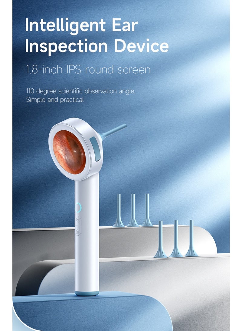 Digital otoscope camera with light – HD screen, supports photo and video recording and computer viewing, comes with 32GB card, ear infection detector, pocket-sized otoscope, with earwax removal tool, suitable for families, adults, children and pets. - Image 3