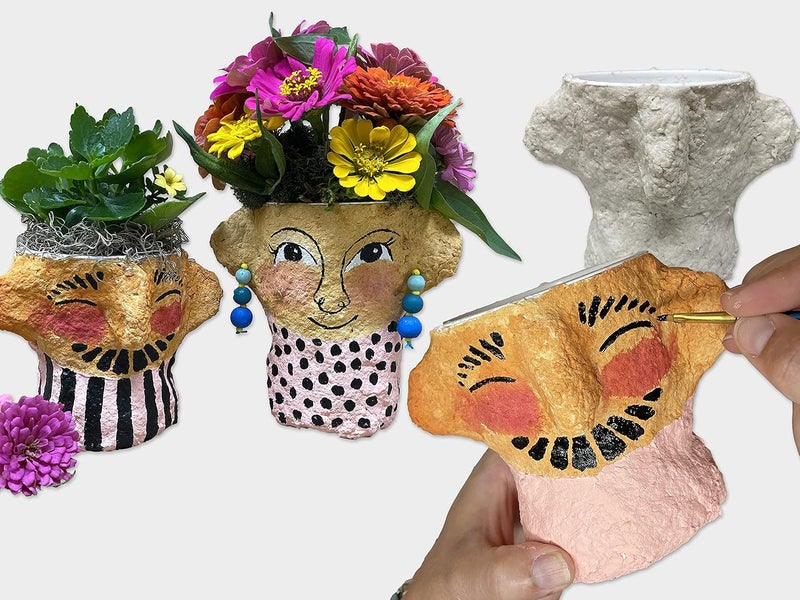 Activa CelluClay Instant Paper Mâché, White, 2lb (900g) | Super Fine Sculpting & Texturing Material for Arts & Crafts - Image 2