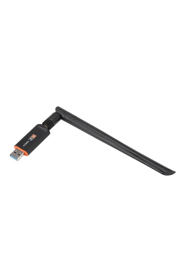 Thoraya - Dual Band 802.11AC 1200M Network Card USB3.0 WiFi Adapter High Gain 5dbi External Antenna - Image 1