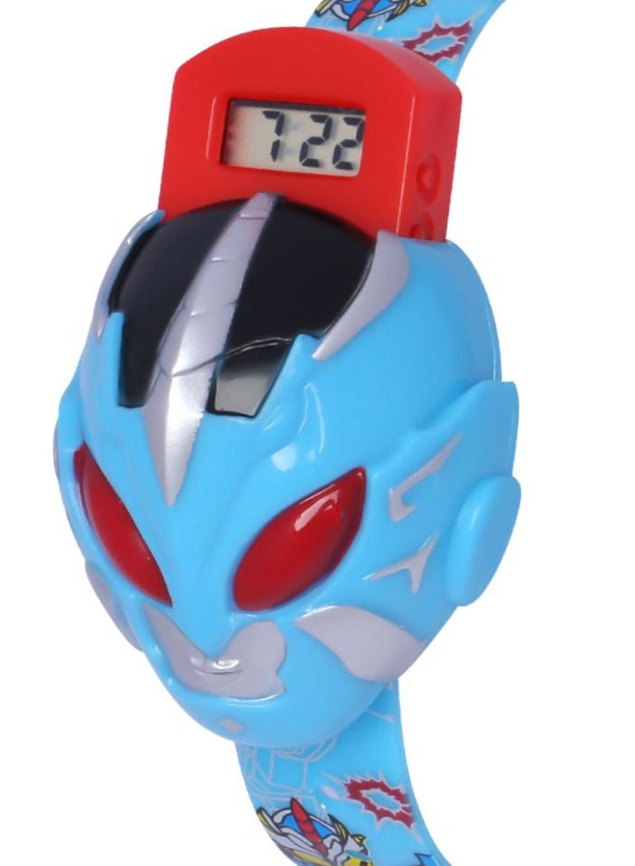 SKMEI Casual Digital Wrist Watch For Boys 1239 Blue  - Image 2