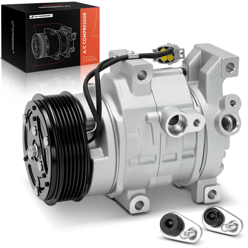APremium Air Conditioner AC Compressor with Clutch Compatible with Toyota Corolla 20012008