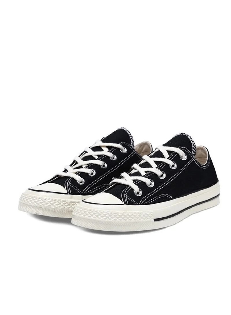 Converse Unisex 1970s-Inspired Low Top Canvas Sneakers in  with Lace-Up Closure - Image 2