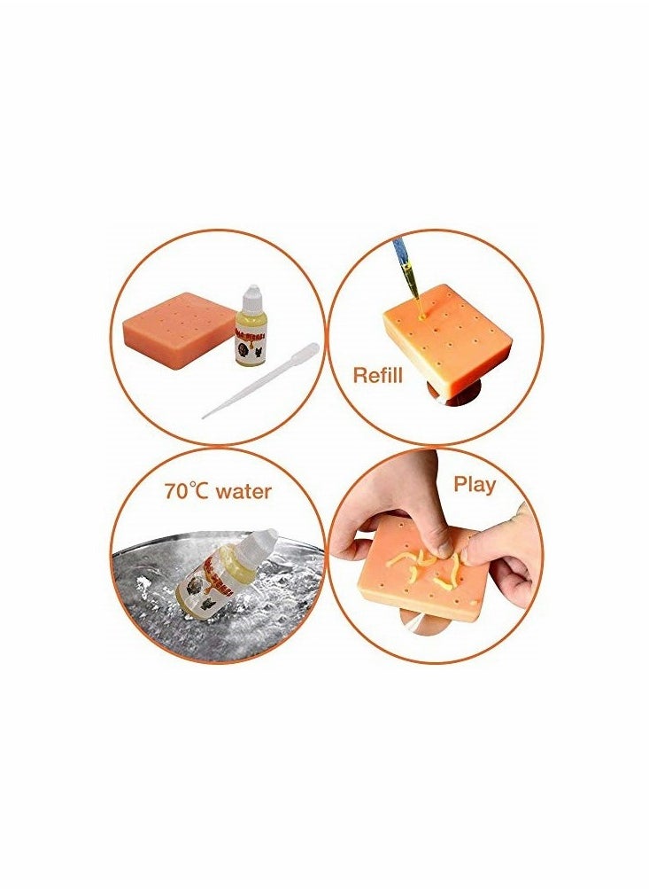 Excefore - مجموعة ألعاب ضغط حب الشباب المضحكة مجموعة أدوات ضغط البثور ألعاب مضحكة - Image 1