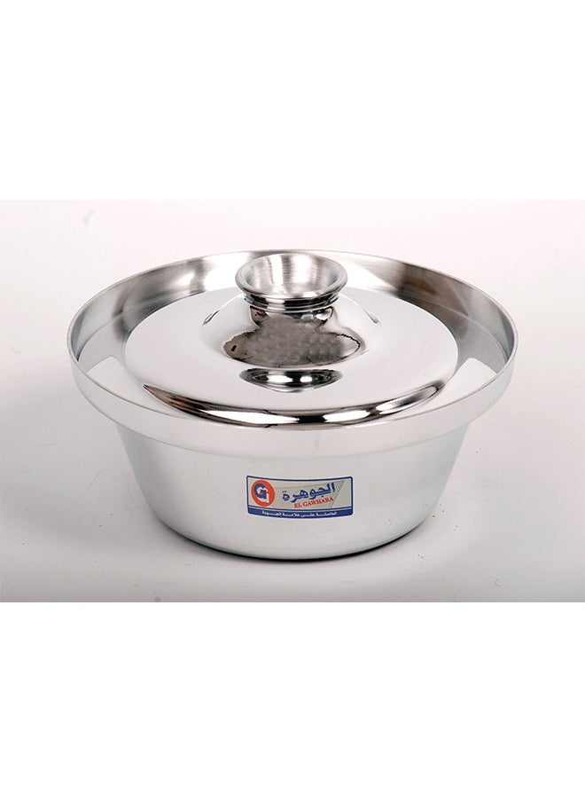 El Gawhara - pot  ( shawerma) without handles  size 22 Aluminum  El Gawhara - Image 1
