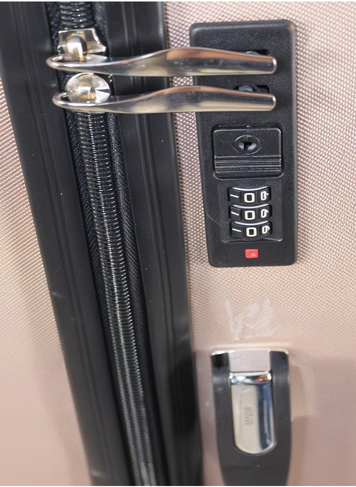 Asfar - ASFAR-XT227 Luggage Sets 3 Piece| 20/24/28 -Rose Gol| Hardside Expandable Lightweight with TSA Lock &360° Spinner Wheel| Acrylonitrile Butadiene Styrene Material - Image 1