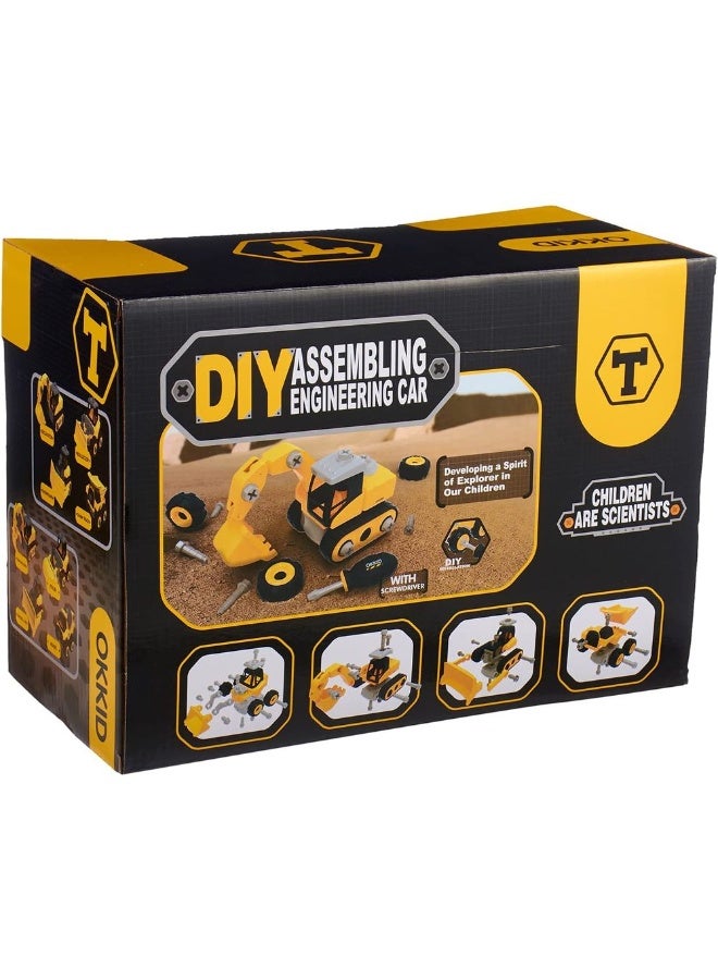 Okkid Diy Assembling Engineering Loader Toy for Kids - 1009 - Image 3