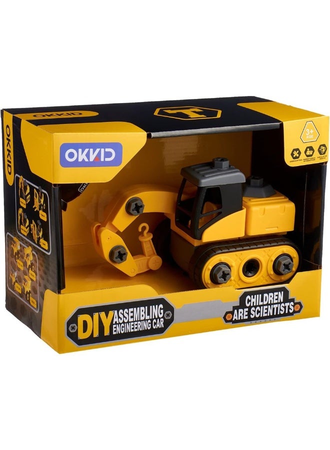 Okkid Diy Assembling Engineering Loader Toy for Kids - 1009 - Image 1