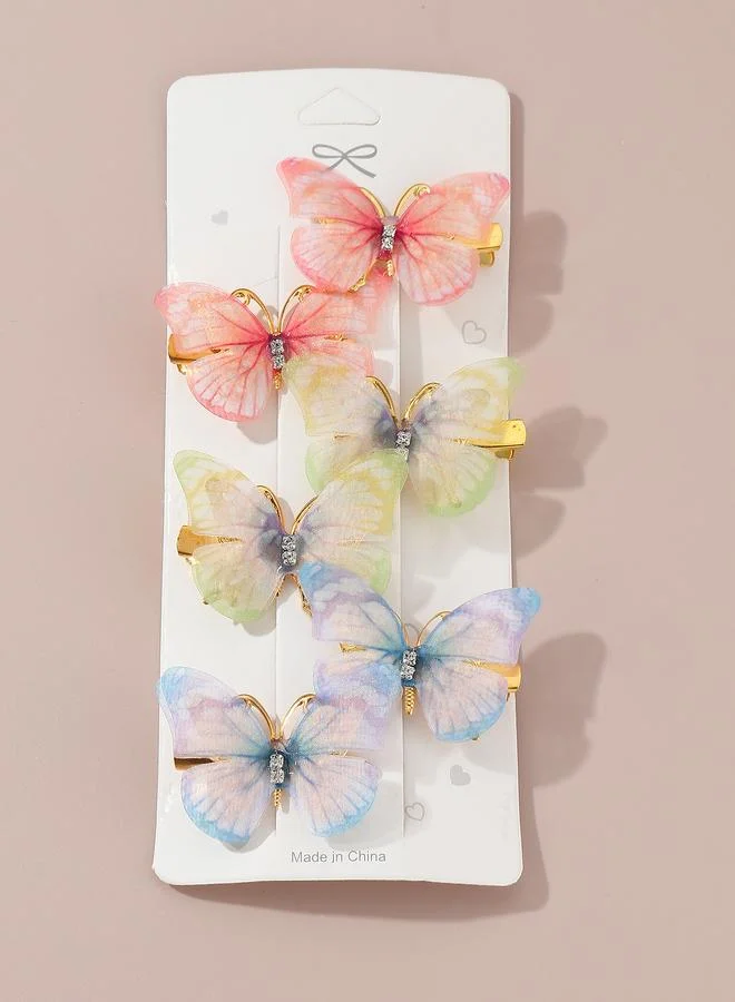 تايك تو Set of 6 - Butterfly Hair Clips