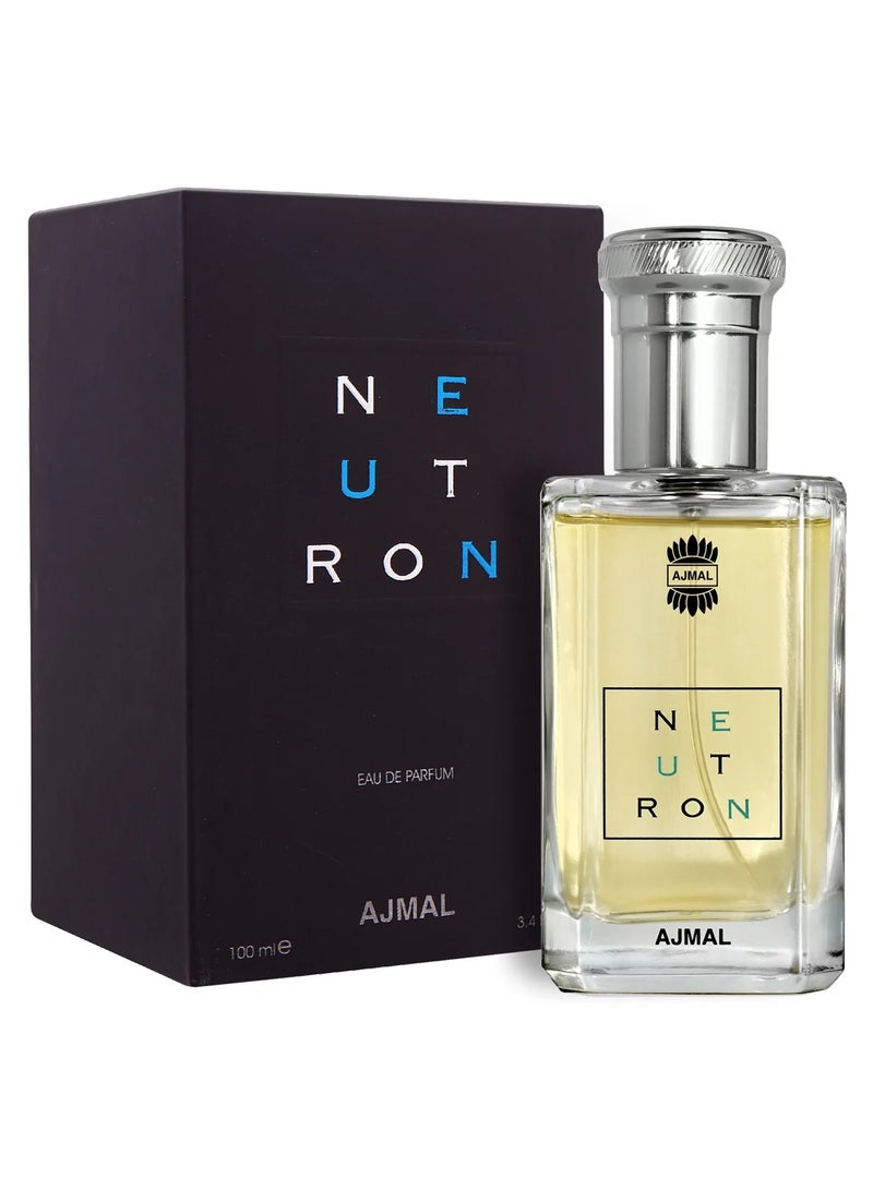 Ajmal Neutron Eau De Parfum For Men - 100 ML - Image 1