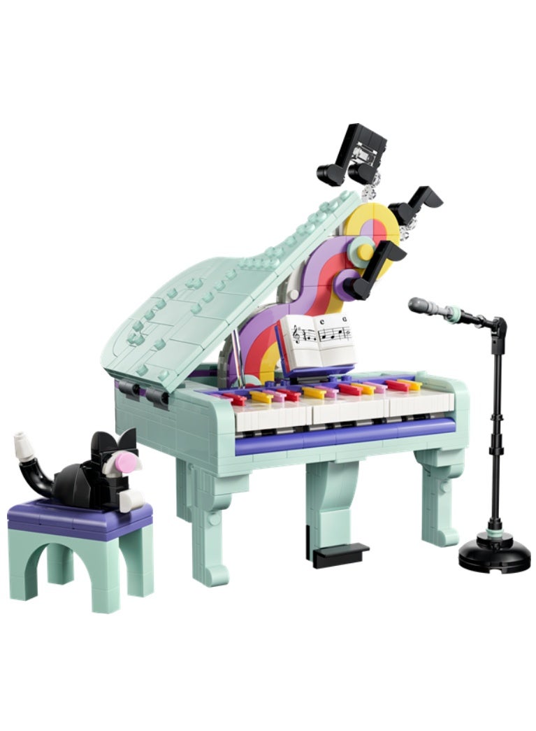 LEGO Music Decor Piano with Cat Building Set - Image 2