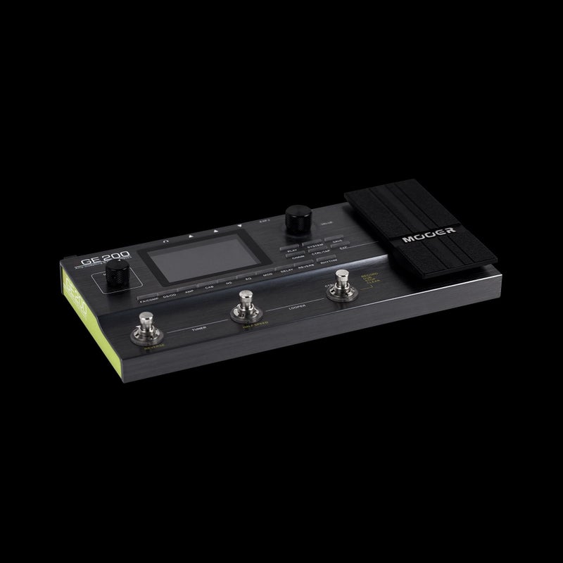 MOOER GE200 Guitar Multi Effects Pedal, 55 Amp Models, 52s Looper, Drum Machine, Support IR Loading, Built-in Expression Pedal, USB  Recording - Image 3