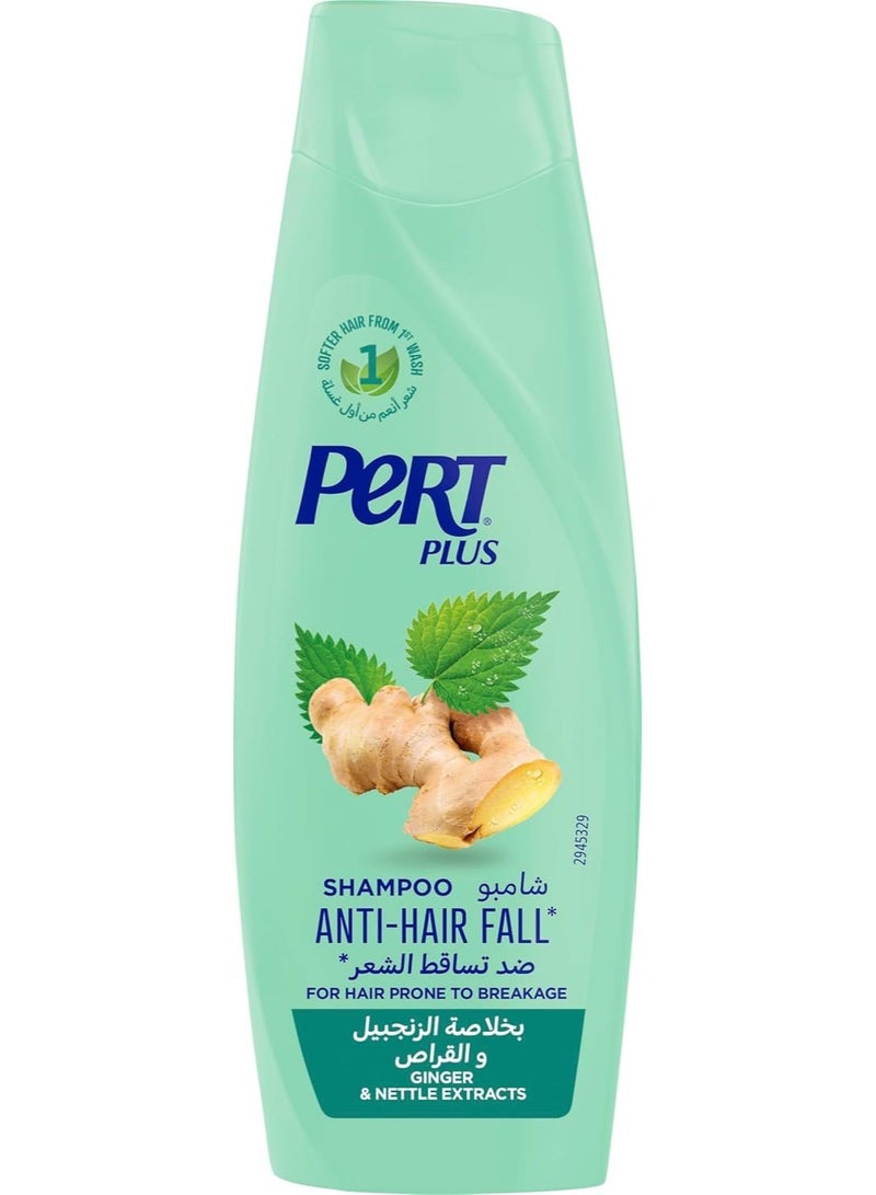 PERT PLUS Ginger And Nettle Extracts Anti Hair Fall Shampoo 200 ML - Image 1