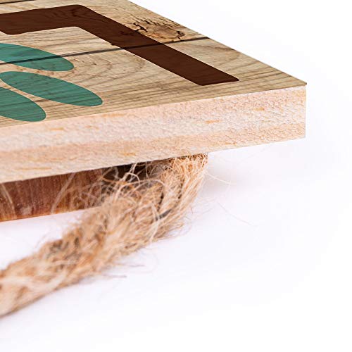 P. Graham Dunn Love is a Four Legged Word Pet Paw 5 x 10 Wood Plank Design Hanging Sign - Image 5