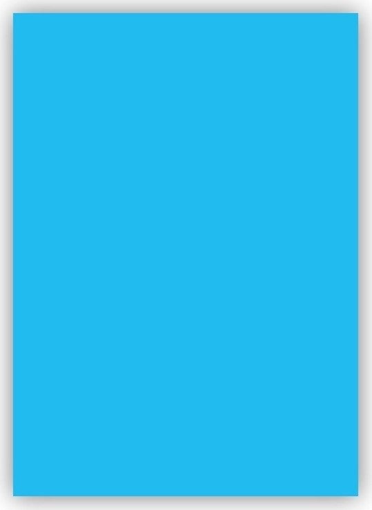 Bigpoint ورق مقوى خلفية 50X70 سم لون أزرق فاتح 100 قطعة 