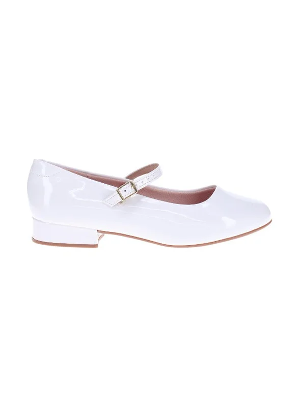 موليكينها Molekinha Pre Teen Girls School Shoes White | Made In Brazil