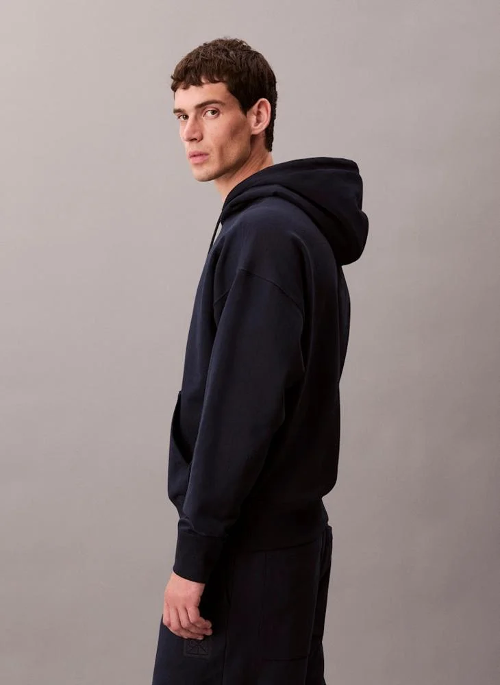 CALVIN KLEIN Long Sleeve Logo Graphic Sweatshirt