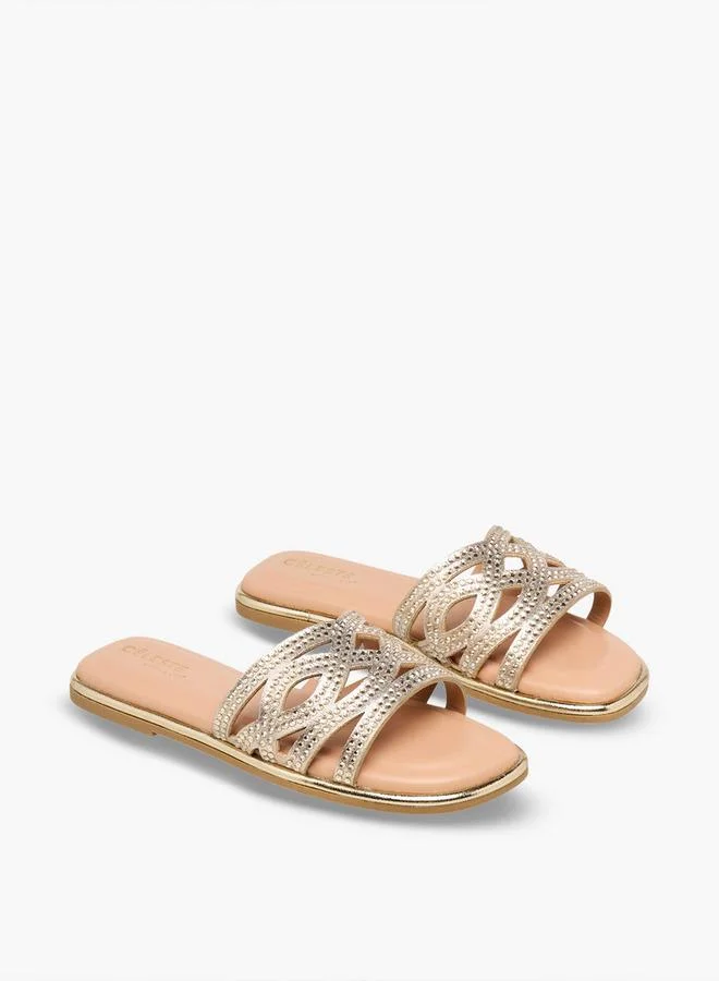 سيليست Girls Embellished Flat Sandals Ramadan Collection