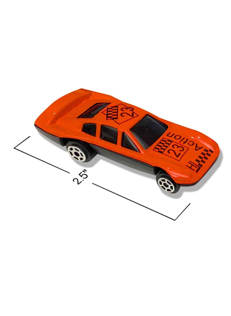 MAGIC VAULT 20 Pcs Diecast Toy Vehicles Playset, Durable Diecast Mini Racer Cars in Assorted Designs, Cool Birthday Party Favors for Kids, Best Birthday Gift for Boys and Girls  - Image 3
