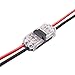 Brightfour Low Voltage Wire Connectors Pack of 12 Quick Solderless Wire Splicer Connector I Type 2 Pins Reliable Connection Fits 2024 AWG - Image 2
