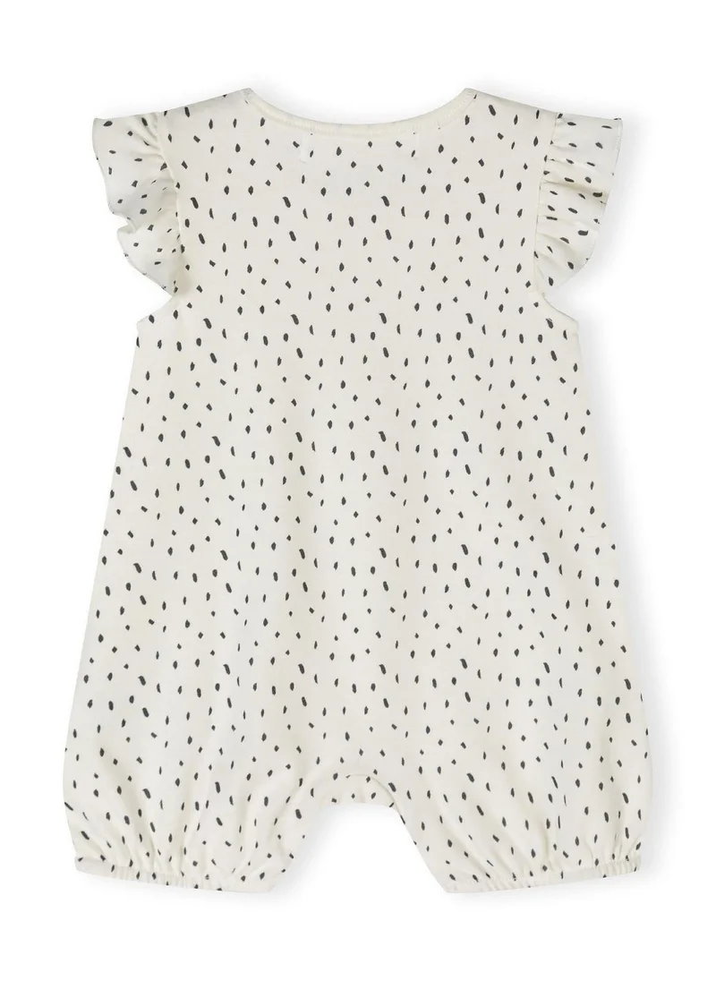 MINOTI 4-Pack Baby Rompers with Ruffle Sleeves