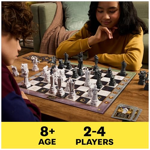 Spin Master Games Wizarding World of Harry Potter Chess Teacher Beginner Chess Set Learn to Play Game for Beginners Strategy Game for Muggles for Kids Family 2 Players for Ages 8 Up - Image 5